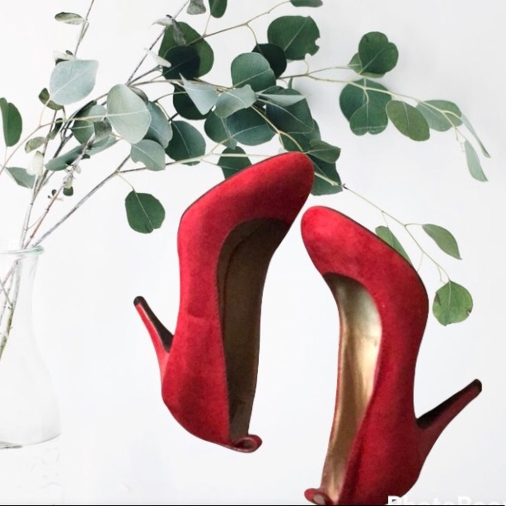 American Rag 👠Red High heels women shoes size 6